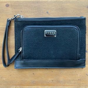 GUESS Wallet Black Logo